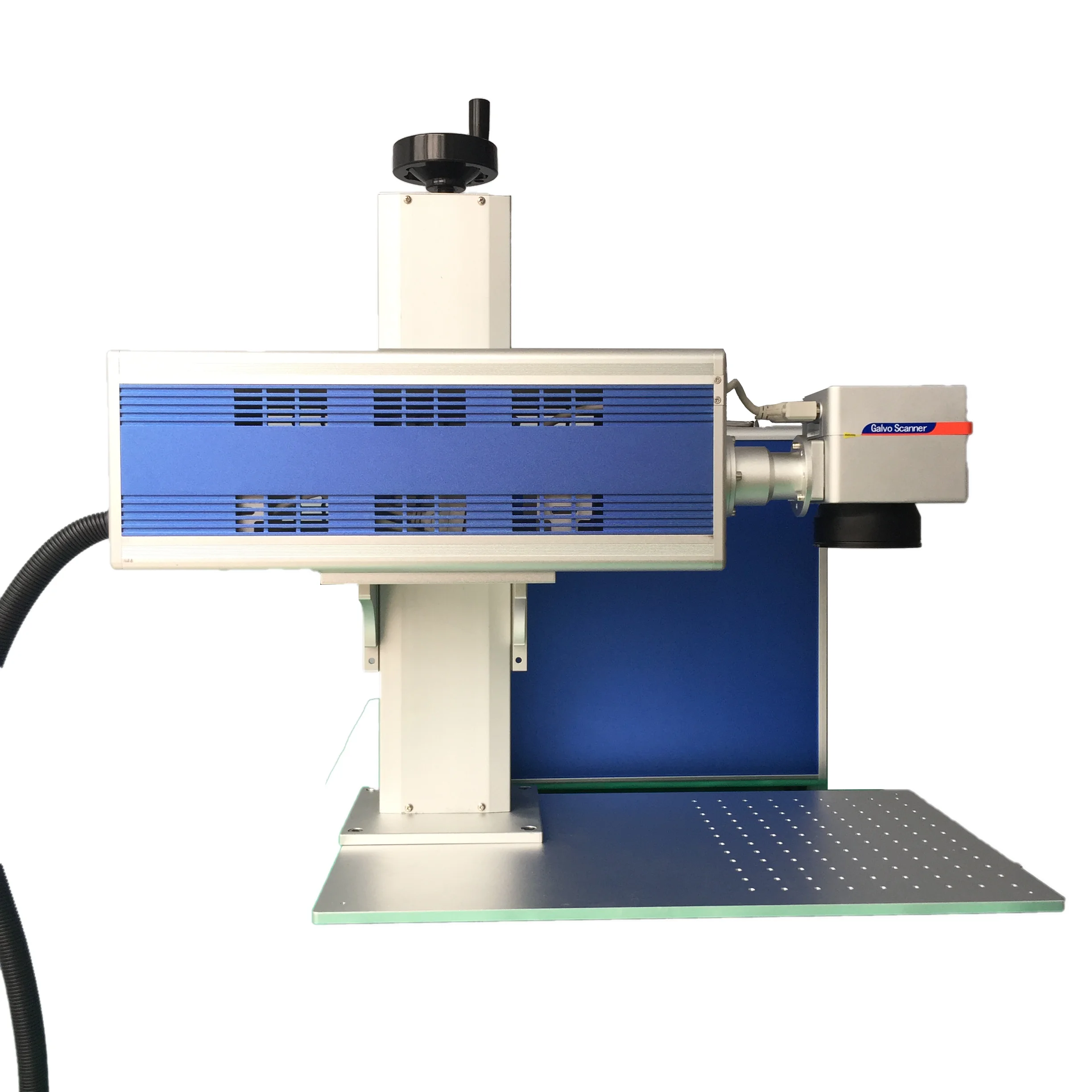 Fiber Laser Marking Engraving Machine For Sale Factory Directly Price Blade Knife Raycus Laser Source Metal Materials manufacture