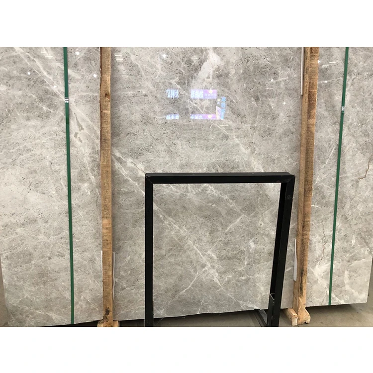 Hot Sale Turkish Tundra Grey Marble Slabs For Decoration