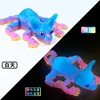 21cm colorful luminous rainbow hairless cat
