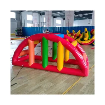 factory dinect selling Inflatable Floating Water Park Drop Slide Game For Aqua Park Sport