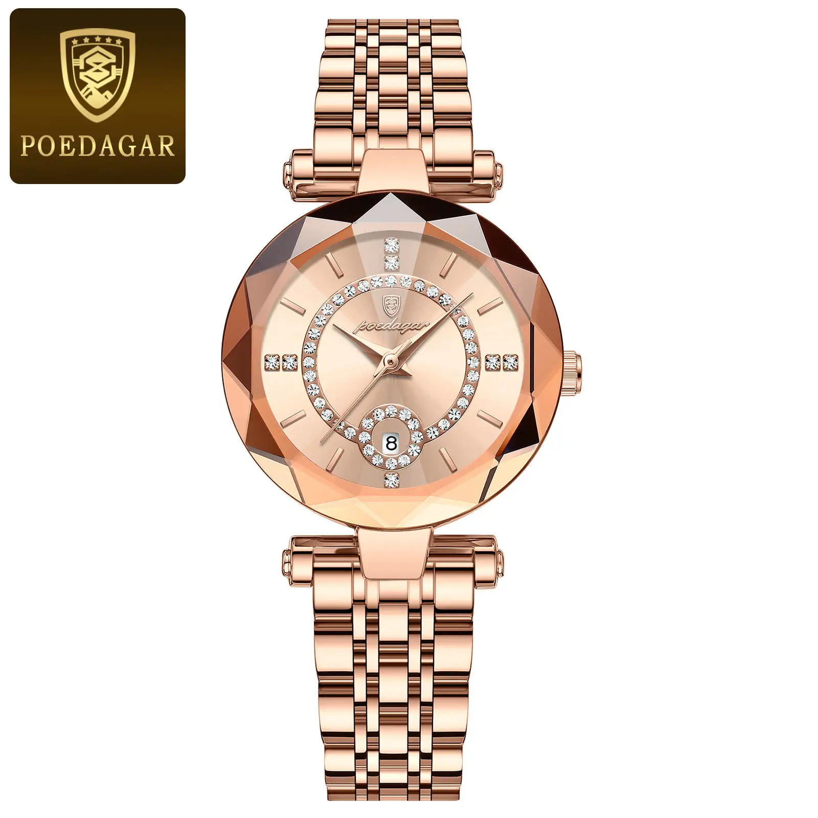 POEDAGAR 726 Luxury Women's Diamond Watch