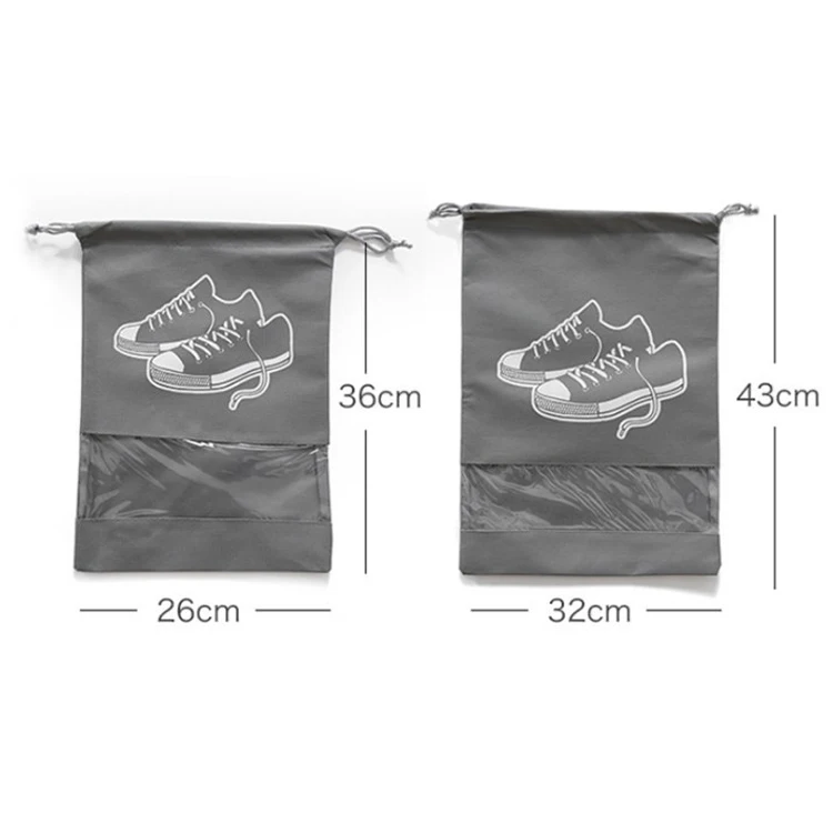 wholesale non woven drawstring shoe bags shoe dust bag drawstring dust bag for shoes