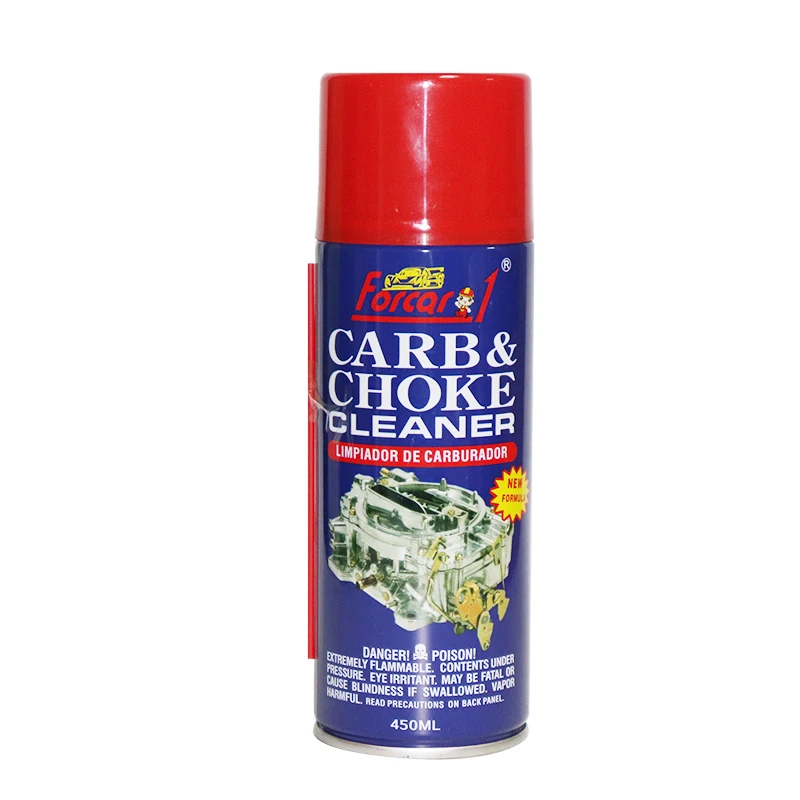 Fast Delivery Powerful Auto Cleaning Carb Choke Cleaner Spray Carburetor Cleaner 450ml
