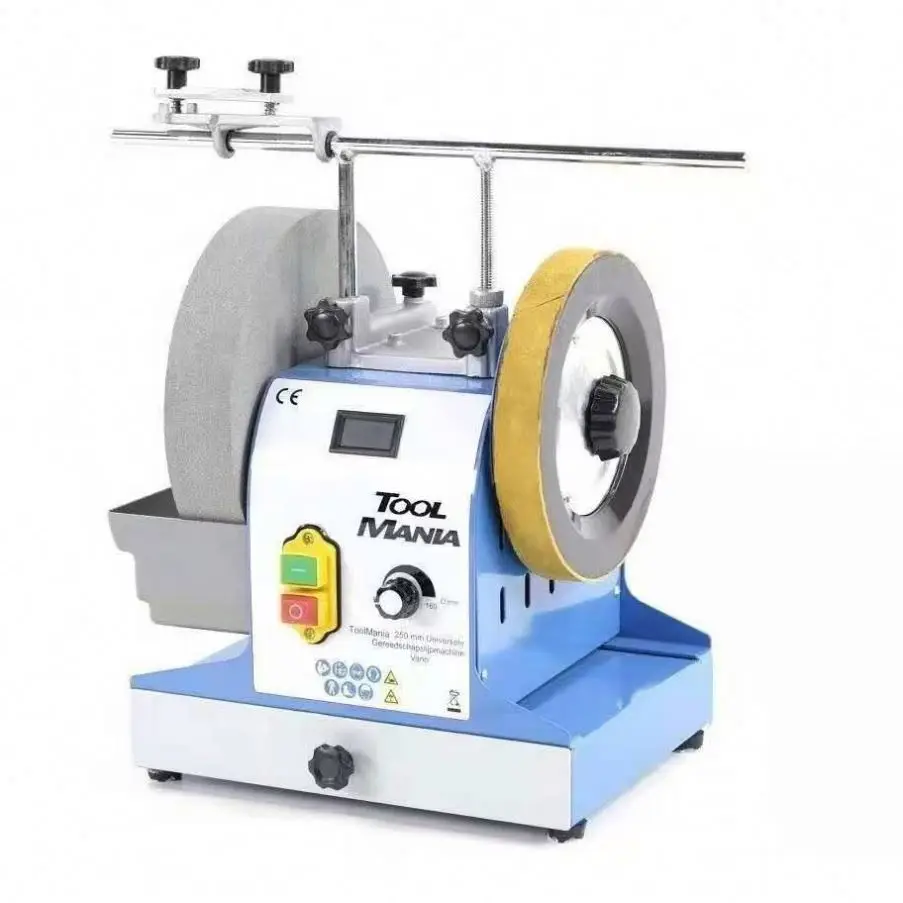 TEBAK NTS250V Wet and Dry Grinder High Quality Bench Grinder Polisher Small Home Desktop Speed Grinder Frosted Wheel