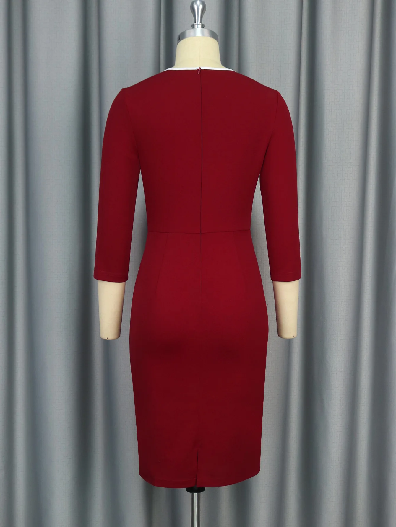 Nieuwe Aankomst Kalkoen Design Kantoorjurken Plus Maten Afrikaanse