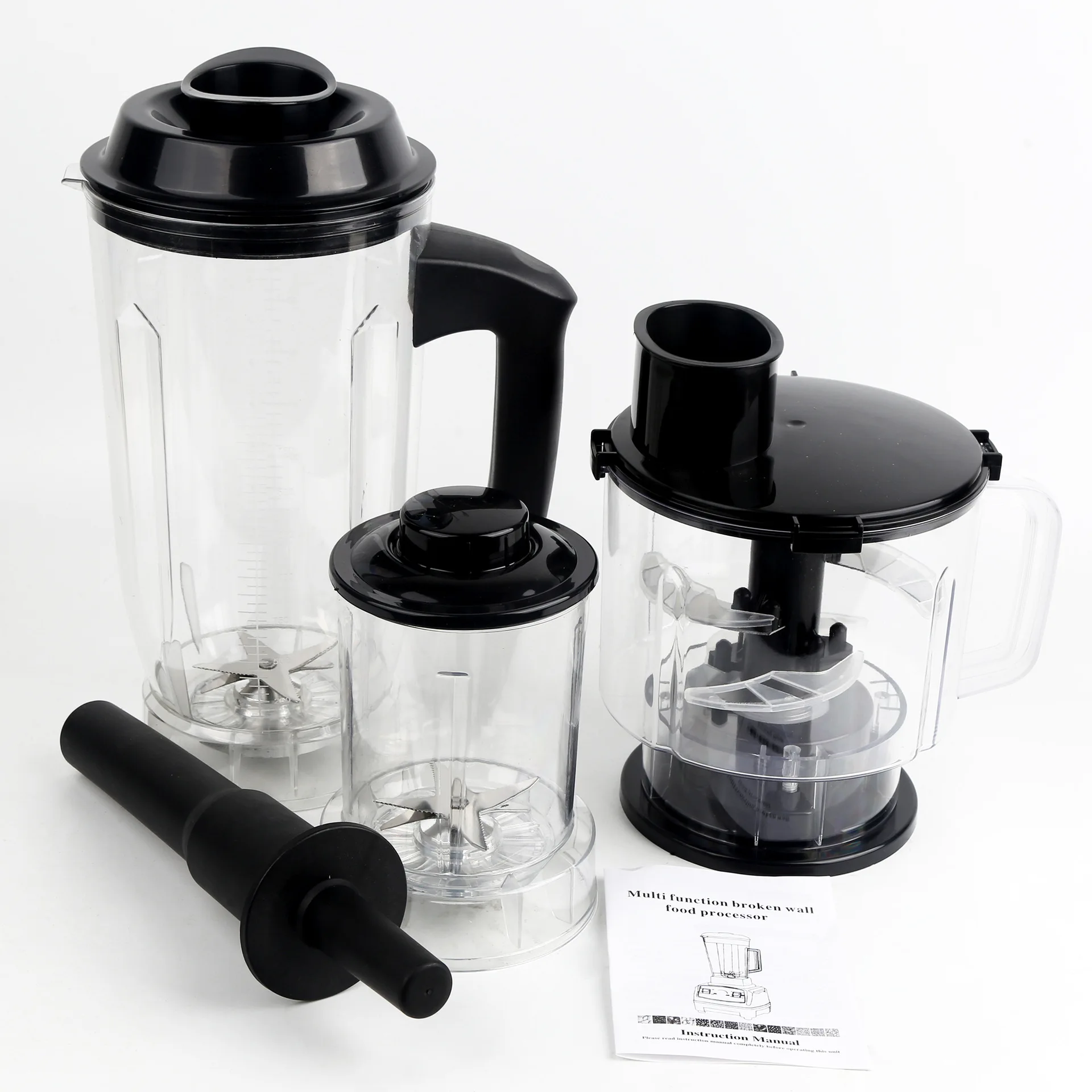 DESSINI REGINA 6800w Multifunction 3 in 1Mixer Grinder Ice Crush Smoothie Maker Blender Juicers Three Cup Smoothie Blender