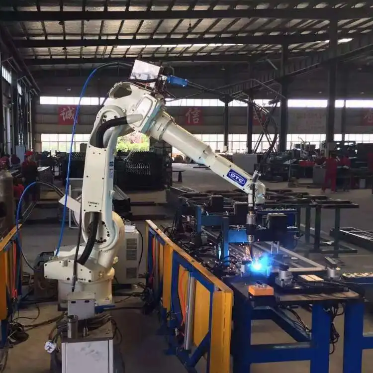6 Axis Welding Robot Arm Machine OTC FD-B6 With CNGBS Welding Positioner Torch Welder for Robotic Welding Solutions