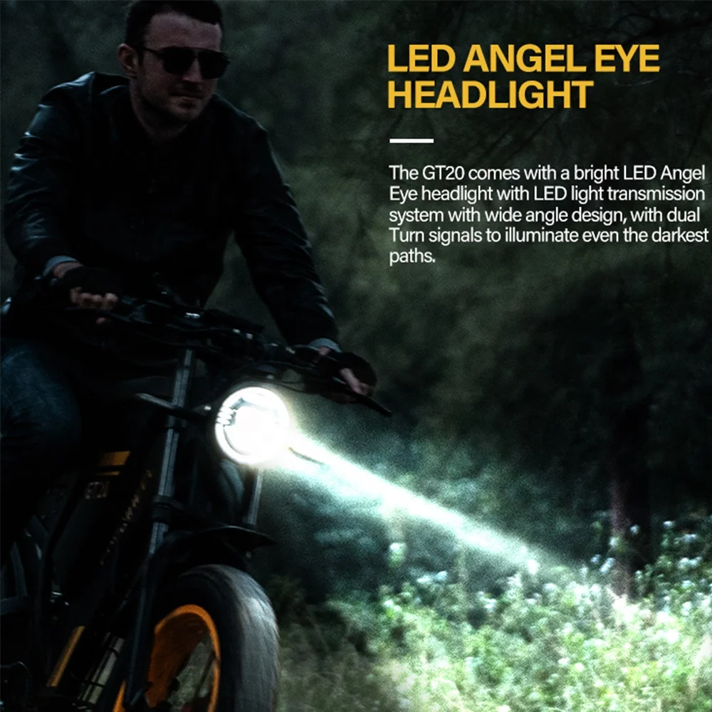 Himiway Escape Pro Bicicletta Elettrica per Adulto 48V 17.5Ah LG Li-Batteria Bici Elettrica 50