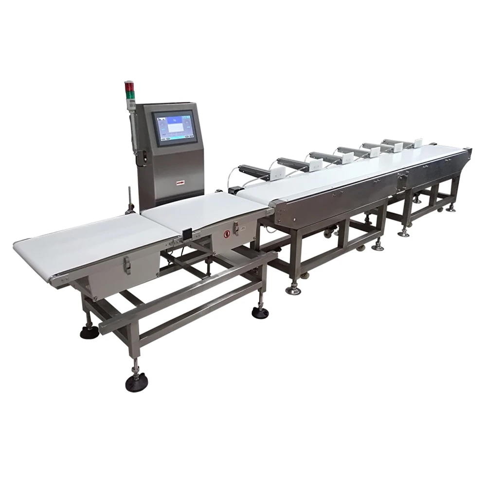 Online Auto Weight Sorting Machine Food Conveyor for Fish
