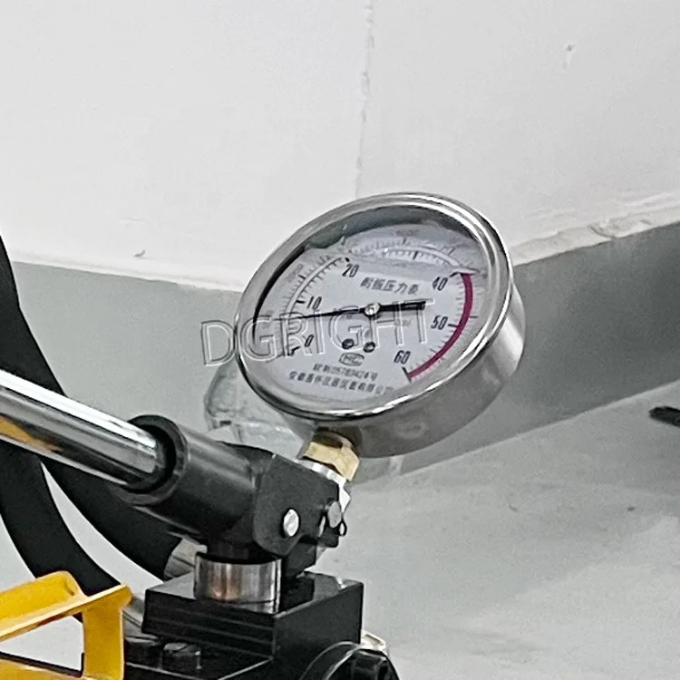 Manual Laboratory Hydraulic Dumbbell Specimen Cutting Test Piece Machine