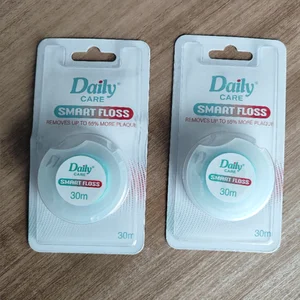 Daily Care CE Approved 30M Oral Floss Blister Card 840D Nylon Floss Mint Wax Dental Floss for Teeth Care