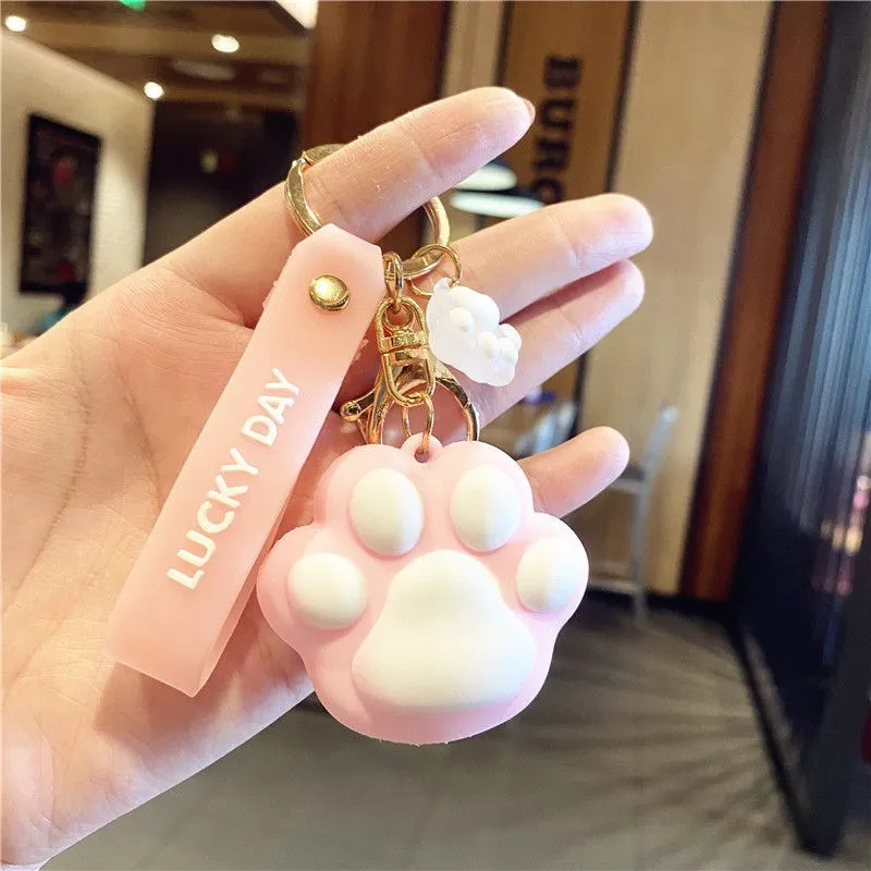 Schattige kat strass sleutelhanger houder portemonnee tas auto sleutelhangers sleutelhanger sieraden geschenken kopen vanaf een prijs van 2.74