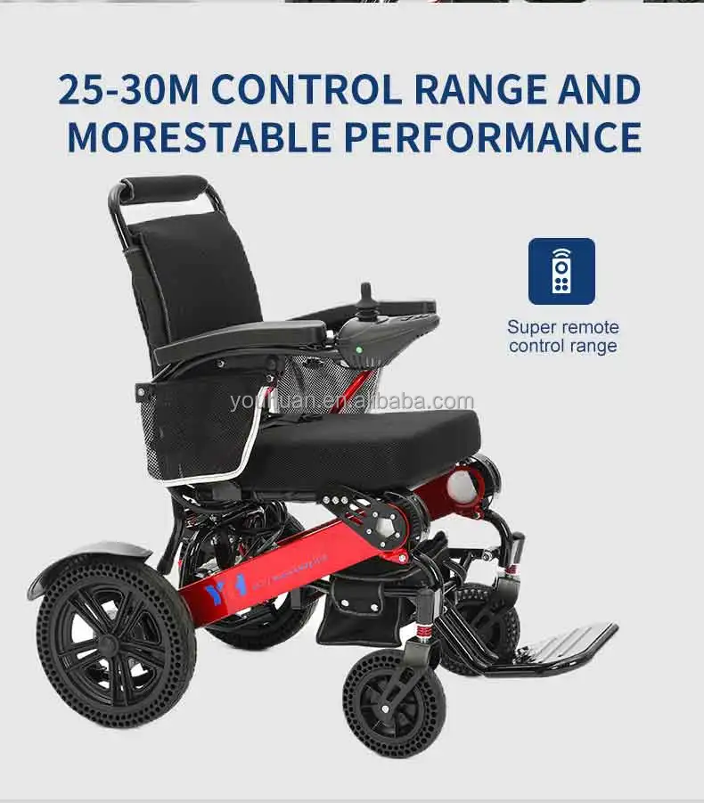 Factory Ce Iso Electric Wheelchair Tyres Electric Folding Wheelchair