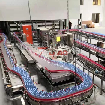 Fully Automatic 12000BPH 3-in-1 Pet Bottled Pure Water Filling Machine