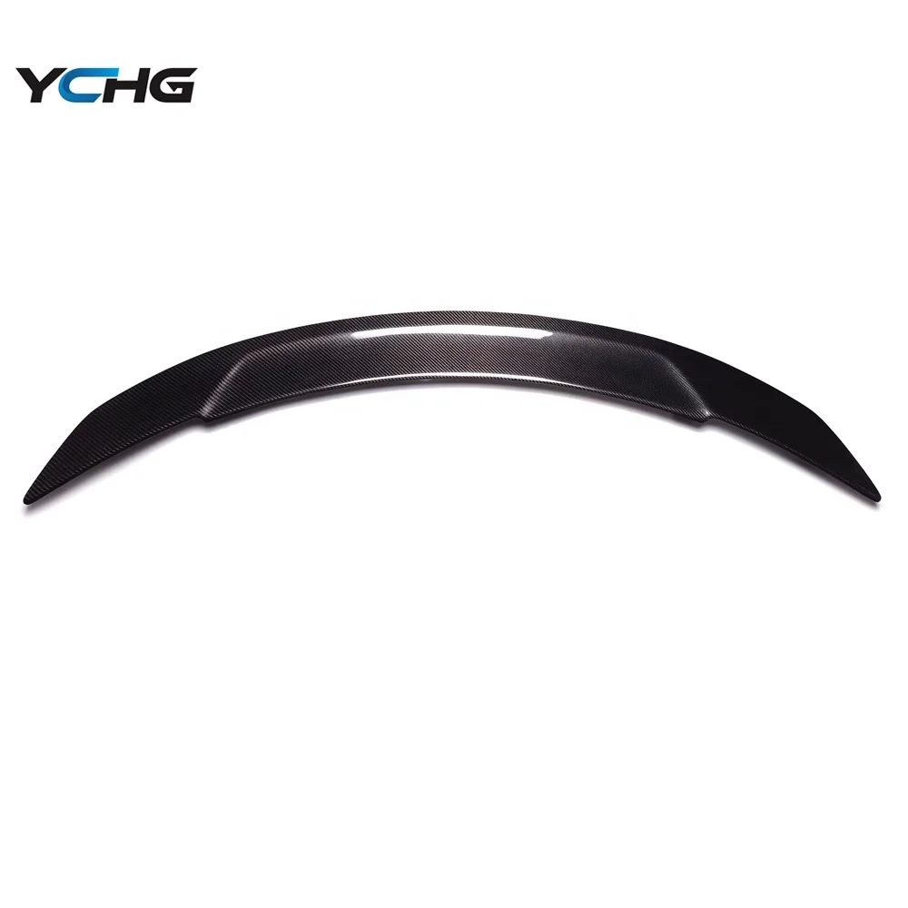 W205 RT стиль углеродное волокно задний спойлер багажник губа для Mercedes C Класс 4 Двери Седан