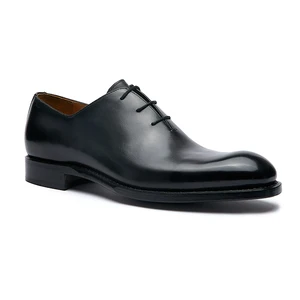 High Quality Handmade Goodyear Welted Italian Men Handmade Official Shoes Genuine Leather Oxford Shoes for Men