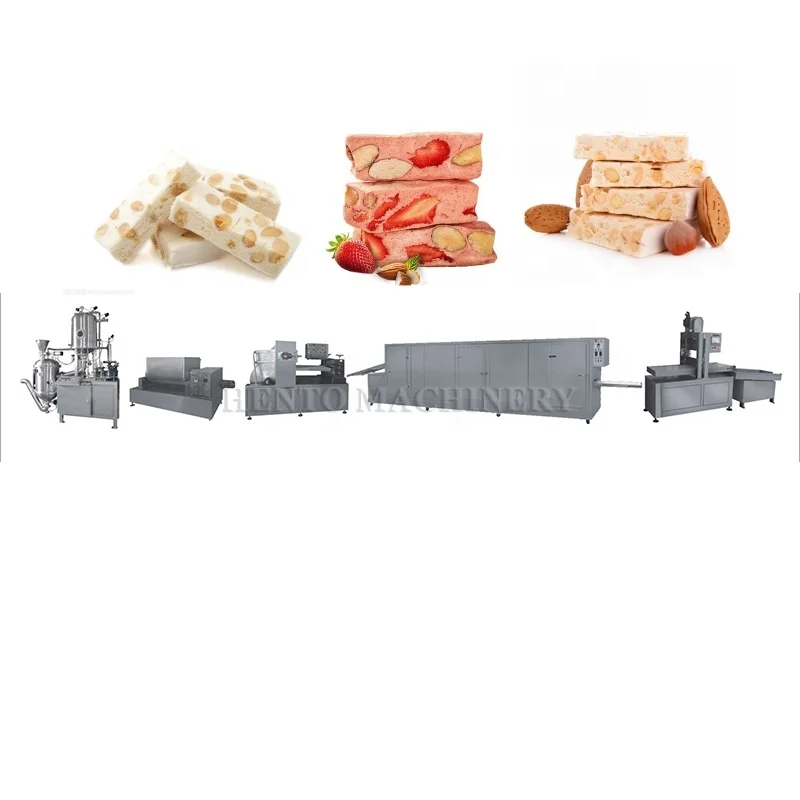 High Performance Nougat Cooking Mixer Machine / Nougat Bars Machinery / Peanut Nougat Making Machine
