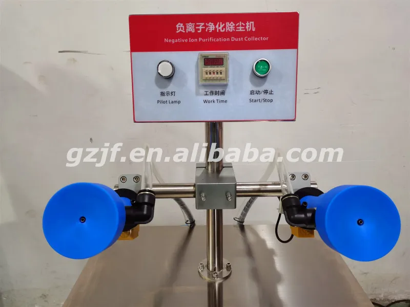 Двухголовая анионная машина для очистки воздуха для пыли/пластиковых бутылок