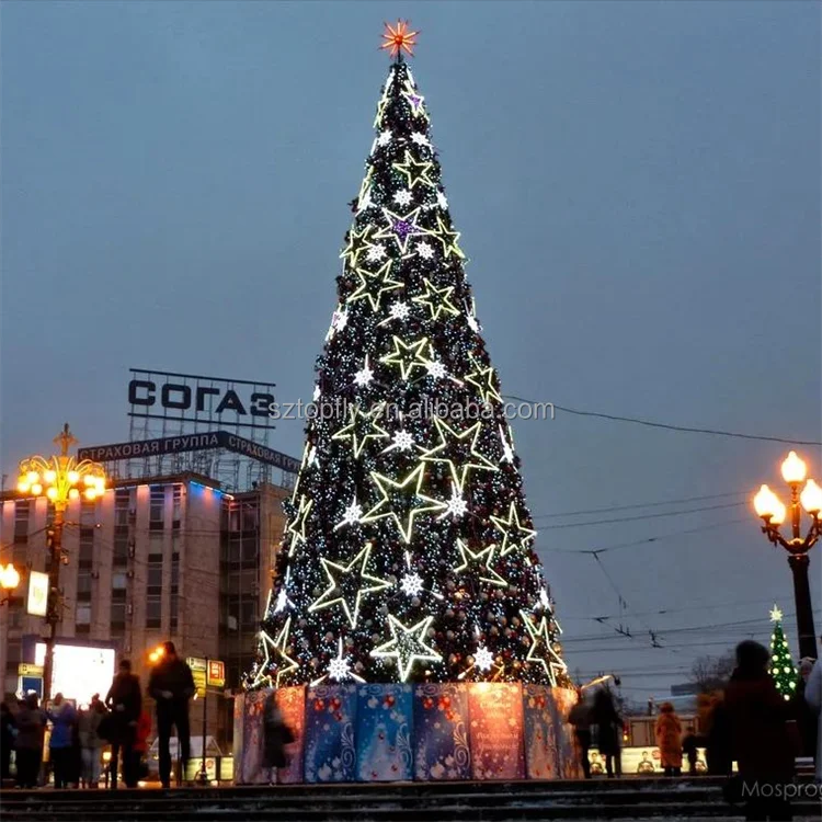 Городская елка фото