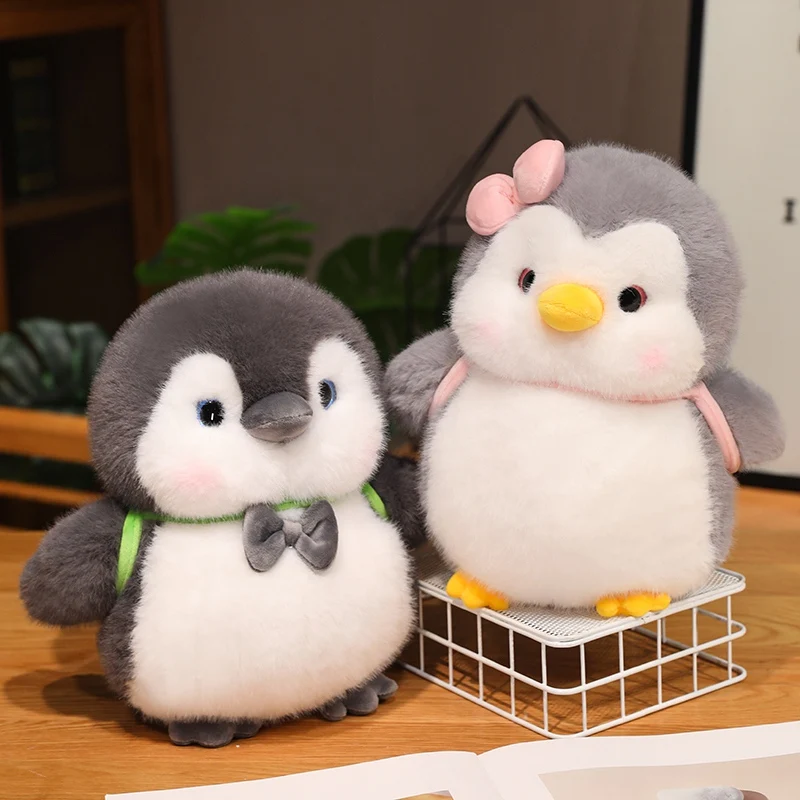 Custom Design Kids Gift Cute Penguin Weighted Stuffed Animal