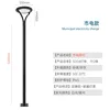 A set of 5m high light poles-commercial electricity