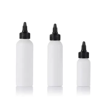 30Ml 60Ml 100Ml 120Ml Empty PET Plastic Dropper Bottle With Pointed Mouth Lid For Glue Ink Packaging