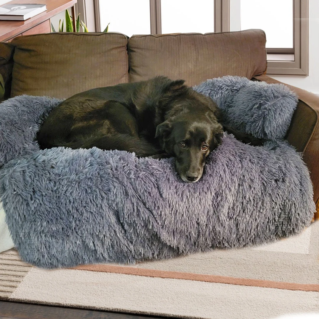 Factory Wholesale Dog Calming Bed Furniture Pet Couch Protector