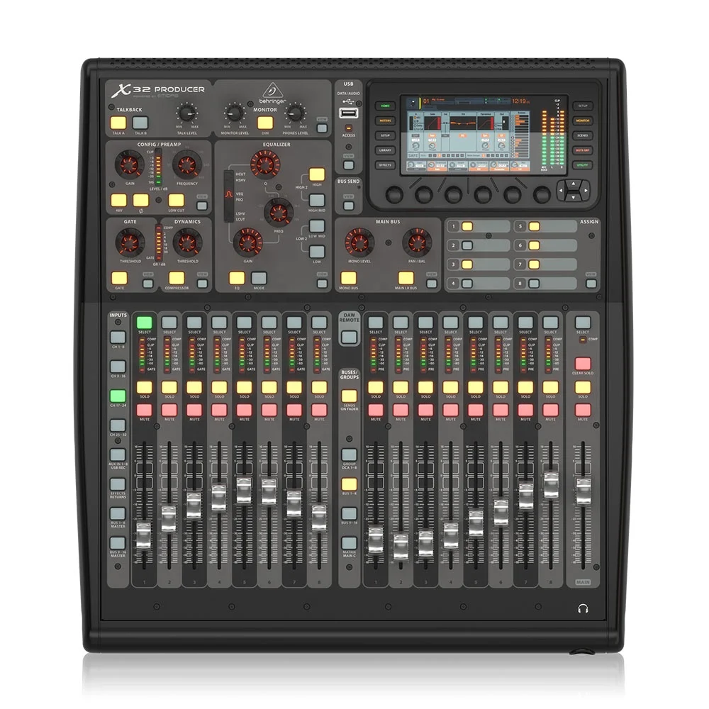 behringer PORY D ジャンク品 Behringer X32 Producer - 16 Inputs 8 Outputs Digital Mixer