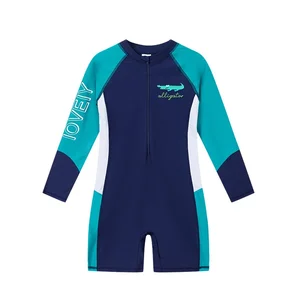 Boys UV Protected Quick Dry Swimwear with Cartoon Patterns Comfortable Fit and Soft Material