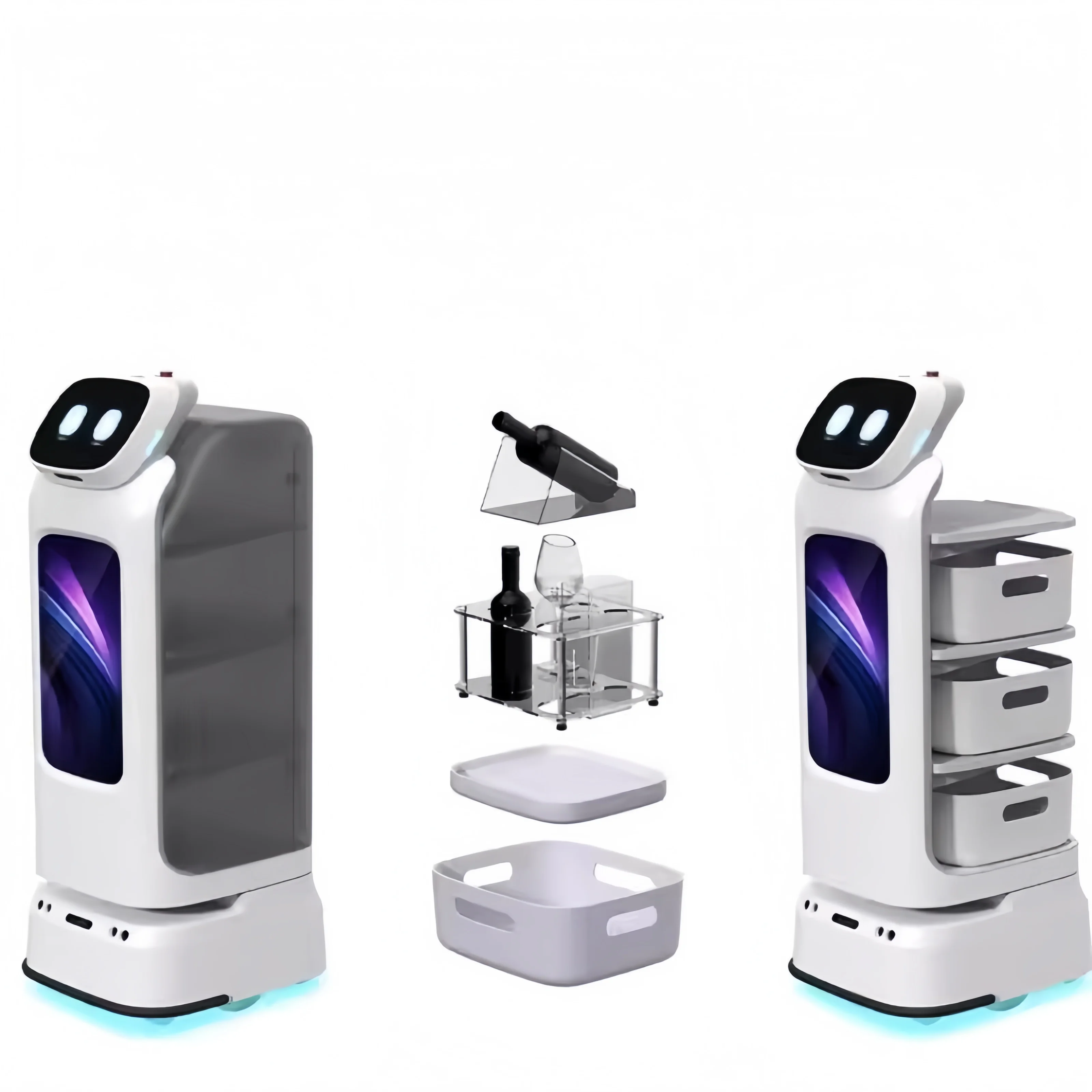 Uwant  Restaurant Robot Waiter Service Waiter Robot for Restaurants Waiter Auto Serving Restaurant Food Delivery Robot