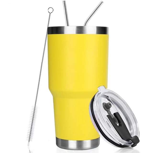 600ml 20oz Stainless Steel Mug Cup BPA Free Leak Proof Coffee Travel Mug Double Wall Tumbler