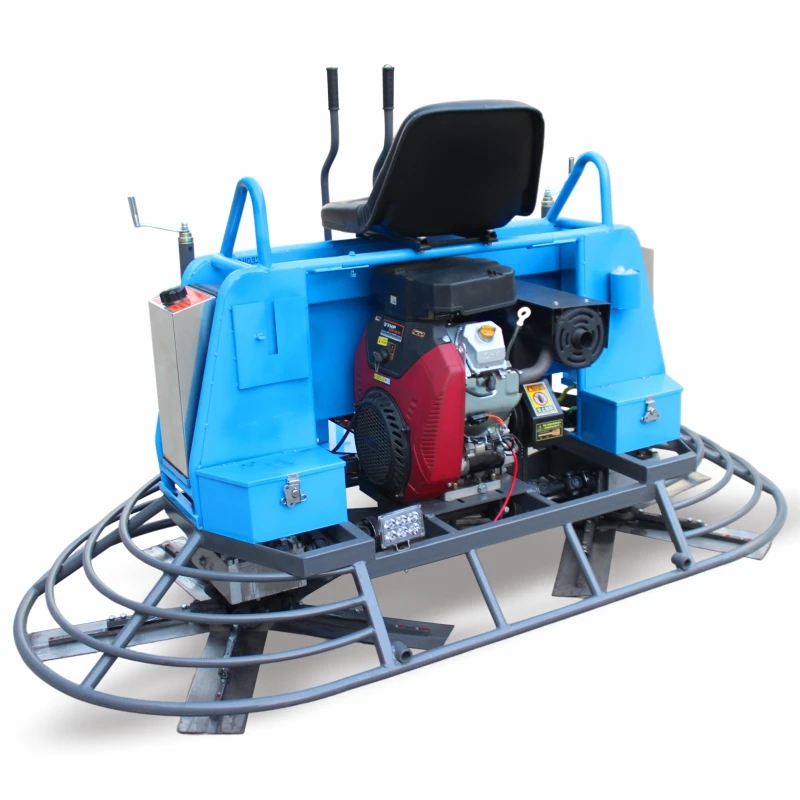 Gasoline Engine Super Rotating Concrete Smoothing Finishing Screed Machine Hydraulic Driving Power Trowel
