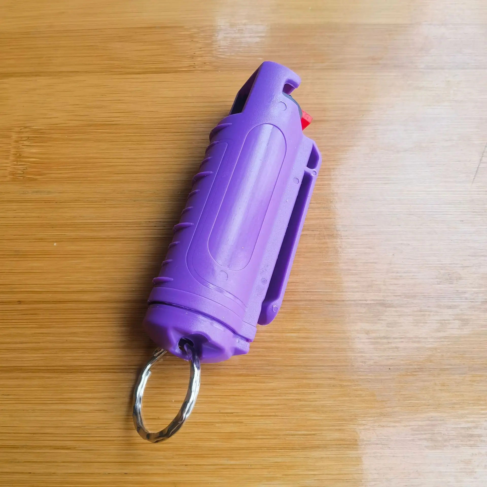 Self Defense Multi Tool Lady Portable Pepper Spray Key Holder Ring Abs