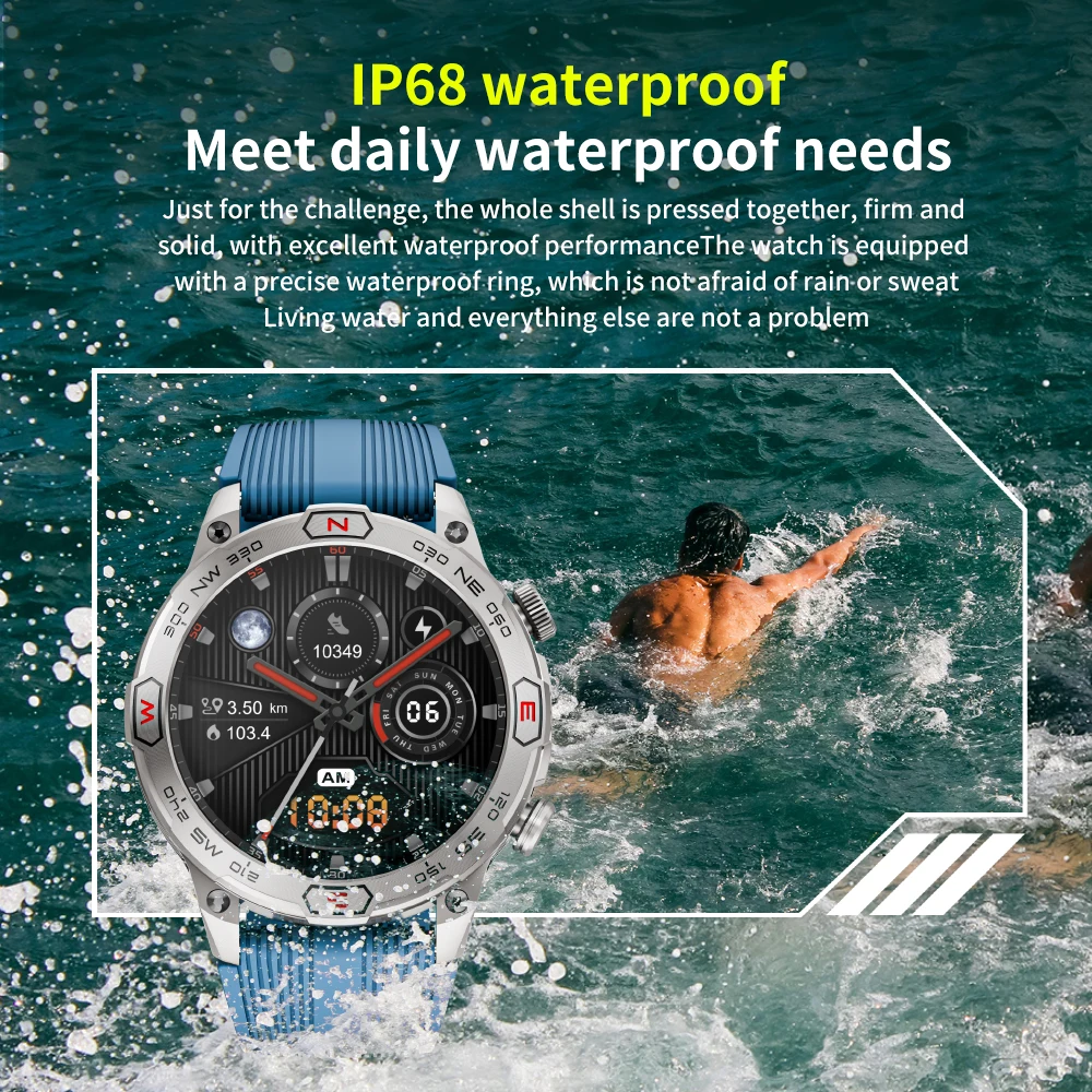 Rex Pro Amazfit Barometer Zeus PRO Smartwatch Outdoor LOKMAT With IP68  Waterproofing