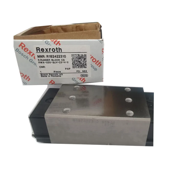 Original Rexroth Linear Guideway Linear Guide Block R182422310 CNC Linear Guide Rail Size 25