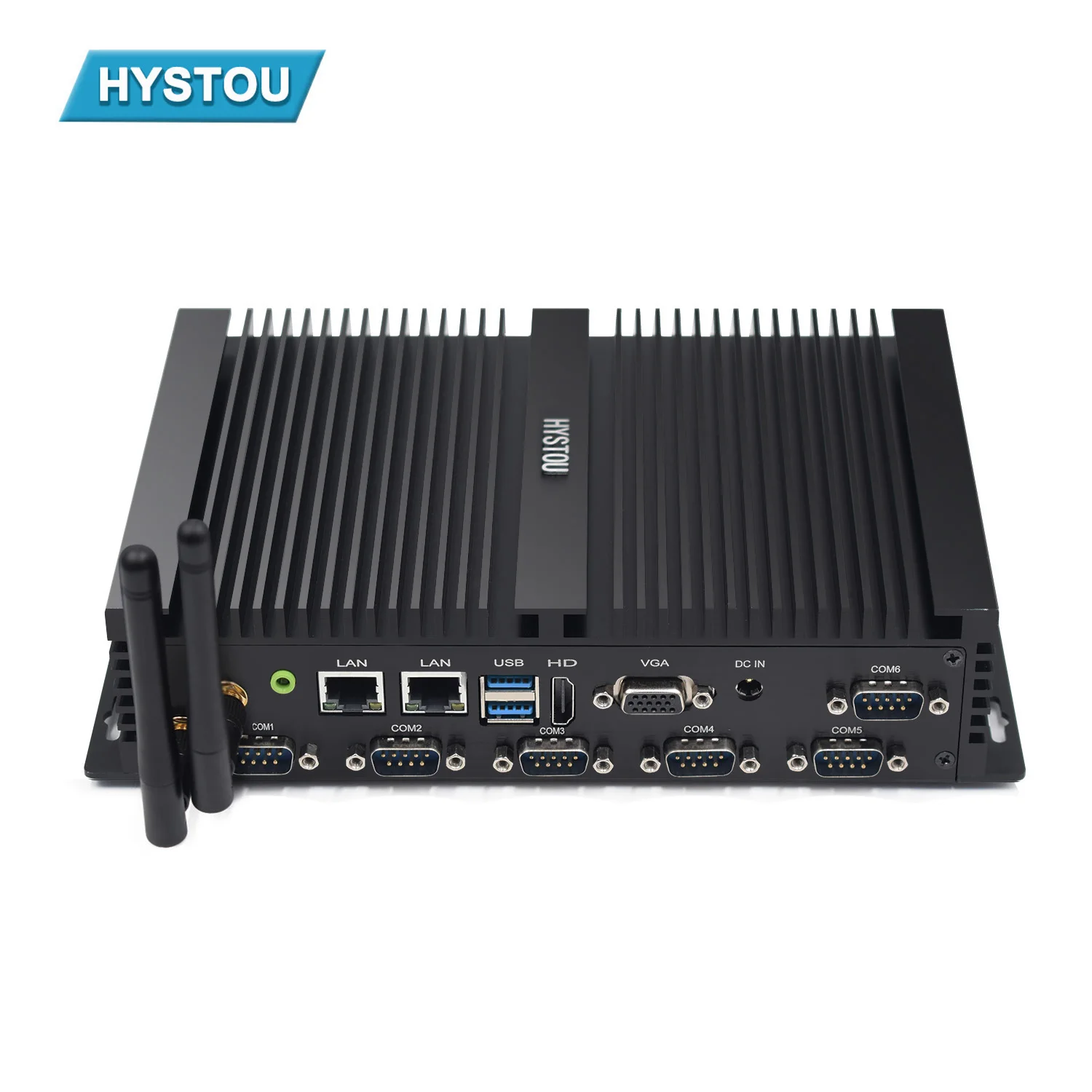 HYSTOU популярный дизайн Nuc J4125 мини ПК настольный Встроенный промышленный компьютер