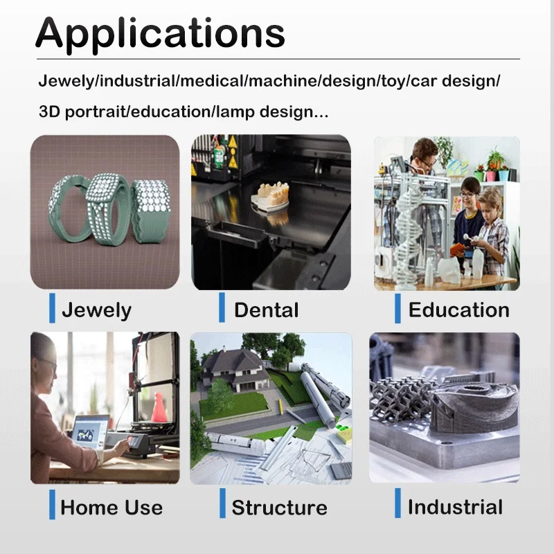 High Accuracy LCD 3D Printer and Competitive Jewelry Resin 3d Printer