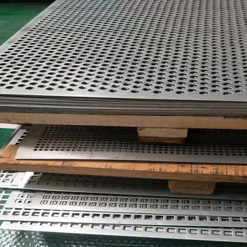 Haoxin large aperture perforated metal plate perforated thin plate vibration hammer mill screen