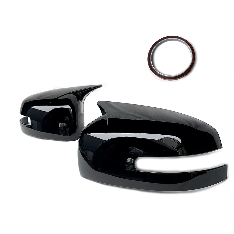 product 2pcs new car rear view mirror cover for mitsubishi lancer ex 2013   2016 car accessories mirror shell body kits decoration trims-4