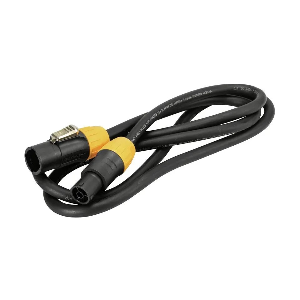 Waterproof PowerCON Connector Tru1 Powercon Cable Connector 250V 20A IP65 Seetronic Waterproof Orange Color