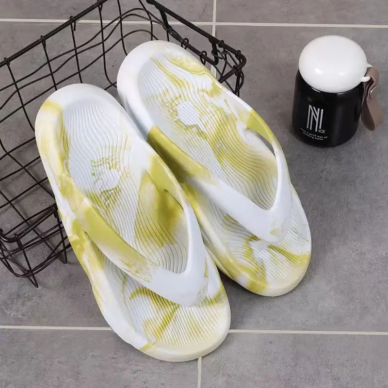 Summer Beach Sandals for Men Outdoor Flat Waterproof Shoes Mens Flip Flop Slippers