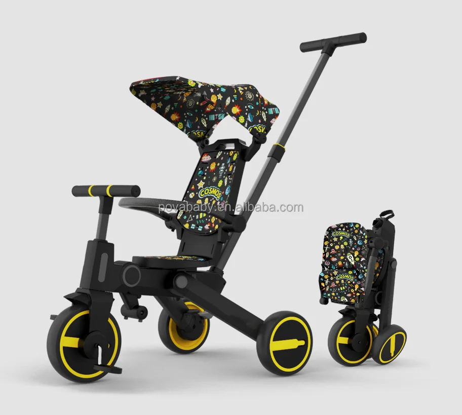 BEBELUX in Scooter Tricycles Fun Kids Bike Tricycle Kids with Baskets  Kids Triycycle Baby Tricycle for Boy Girl