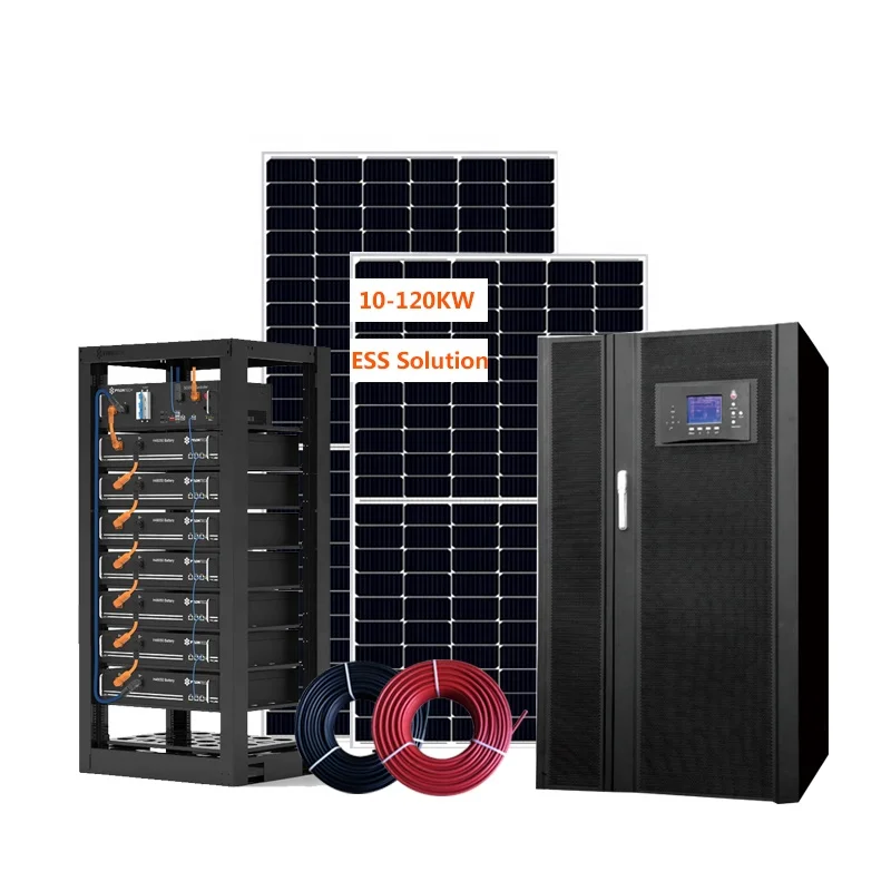 Complete Set Solar Systems 100000W 100KW 100KVA Off Grid Solar Power System