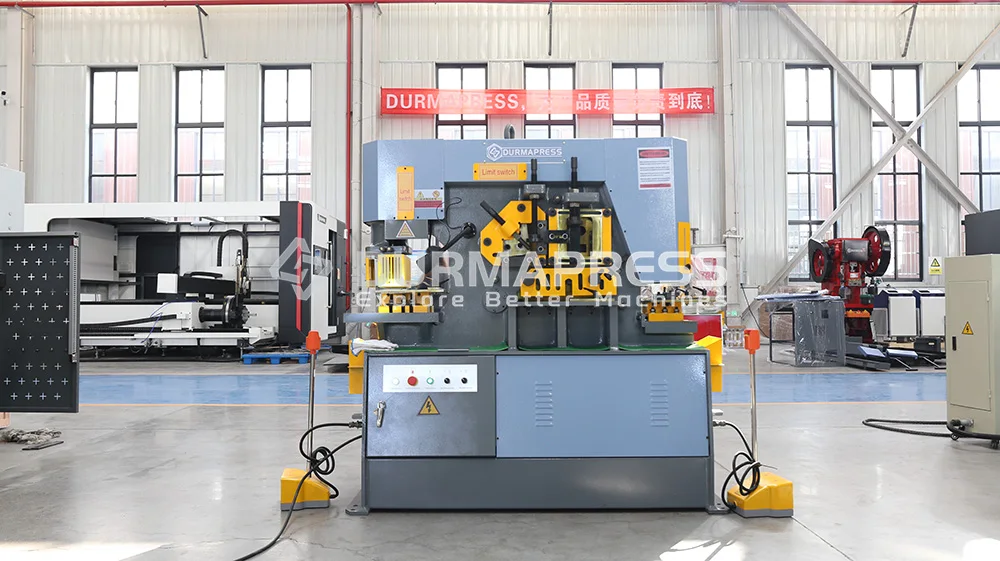 Multi Function Iron Worker Portable Punching and Shearing Machine Hydraulic Punch Machine and Ironworker