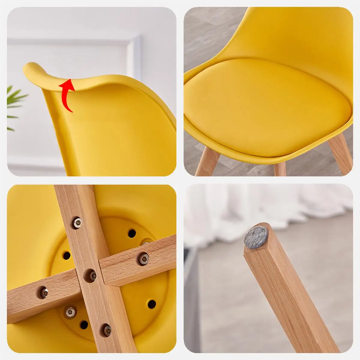 Modern Home Kitchen Restaurant Cafe Bistro Silla Wholesale Tulip