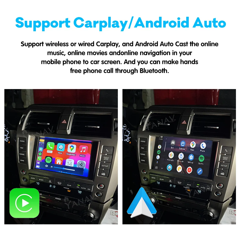 Wireless Carplay Android Auto Mirror Link for Lexus GX460