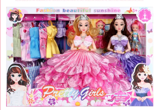 Factory Direct Sale Girl Doll Gift Set Little Girl Princess Wedding 