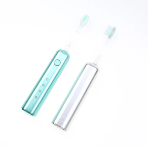 Wholesale Sweeping High Quality Sonic Adult Toothbrush square Shape Metal Material High-end Personal Use Modern Brash