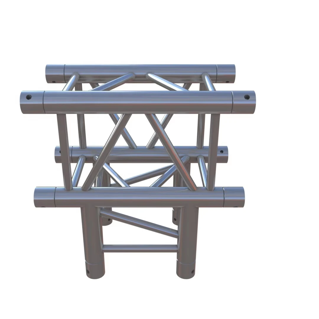 Aluminium-Spigot-Traverse-Eckverbinder, T-förmiger Traverse-Verbindungsverbinder für Bühnensysteme, Verbindungszubehör für 289/290/300
