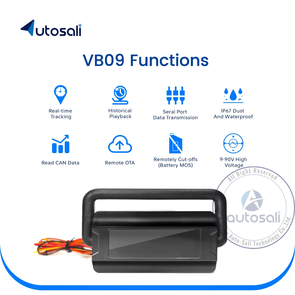 Auto-Sali Battery Management System (BMS) Monitoring Links with VB09 4G ...